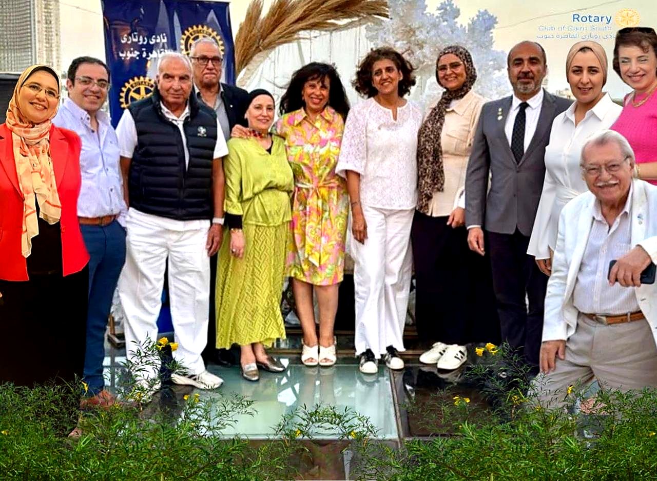 Members of the Rotary Club of Cairo South